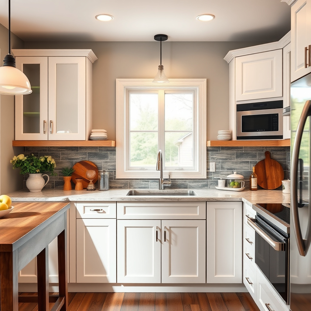 Mid-Range Installation for Semi-Custom Cabinets