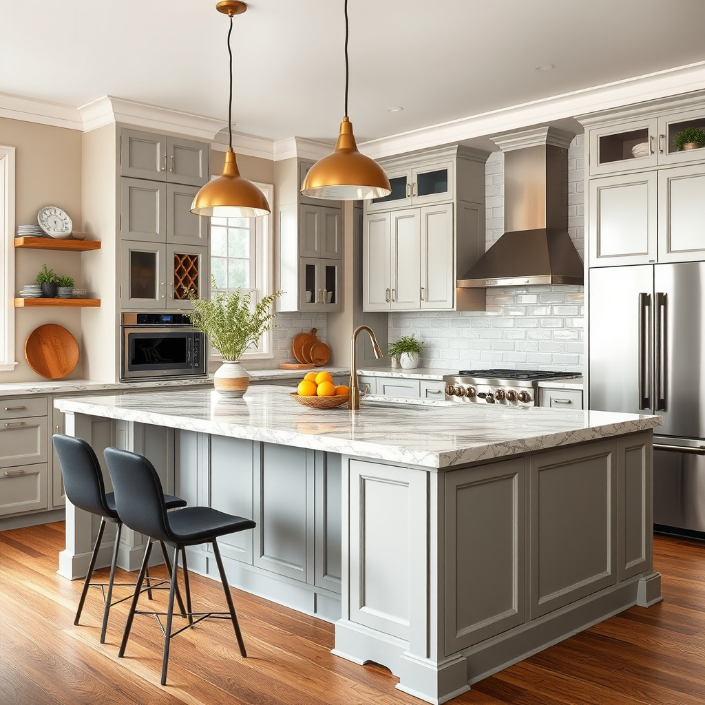 Popular Countertop Materials for Kitchen Islands