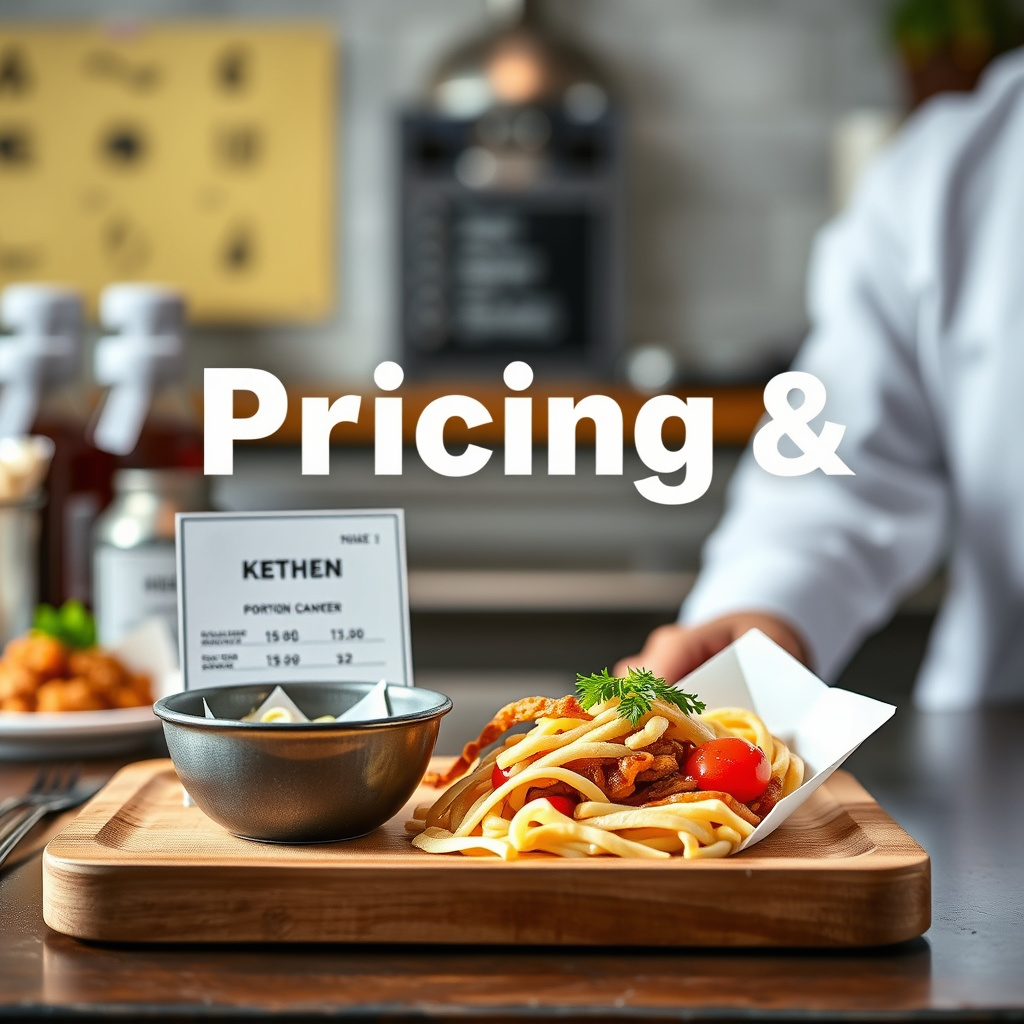 Pricing and Portion Control