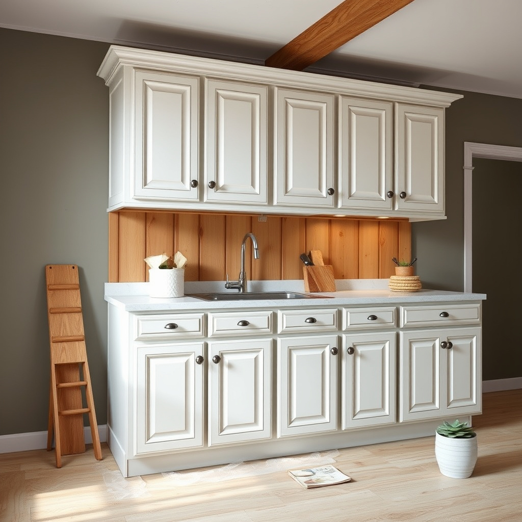 How to Redo Kitchen Cabinets: Step-by-Step Guide for a Fresh Look 7 Priming and Applying Paint