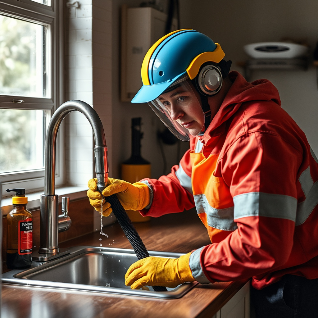How to Snake a Kitchen Sink: Quick and Effective Drain Clearing 4 Safety Precautions and Protective Gear
