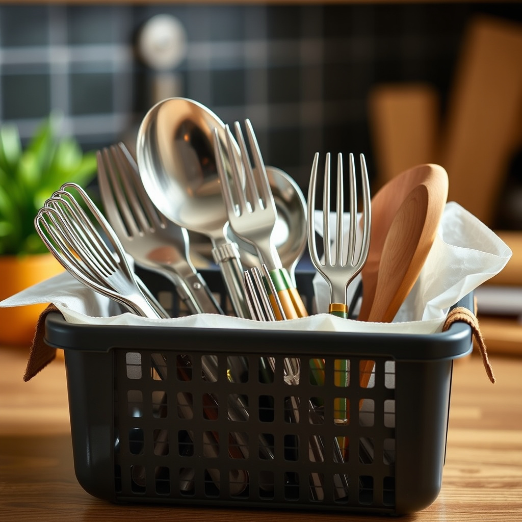 How to Pack Kitchen Items Safely and Efficiently for Moving 7 Securing Utensils and Small Kitchen Tools