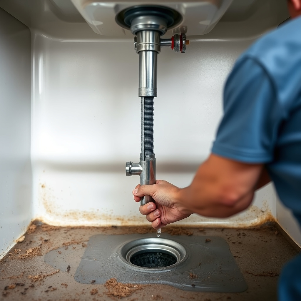 Shutting Off Water Supply and Clearing the Area