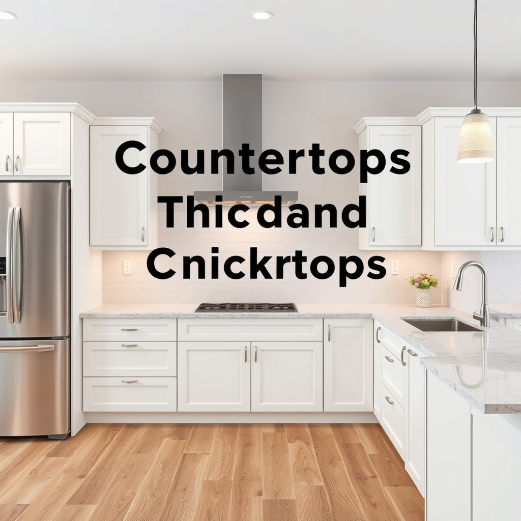 Standard Thickness of Countertops