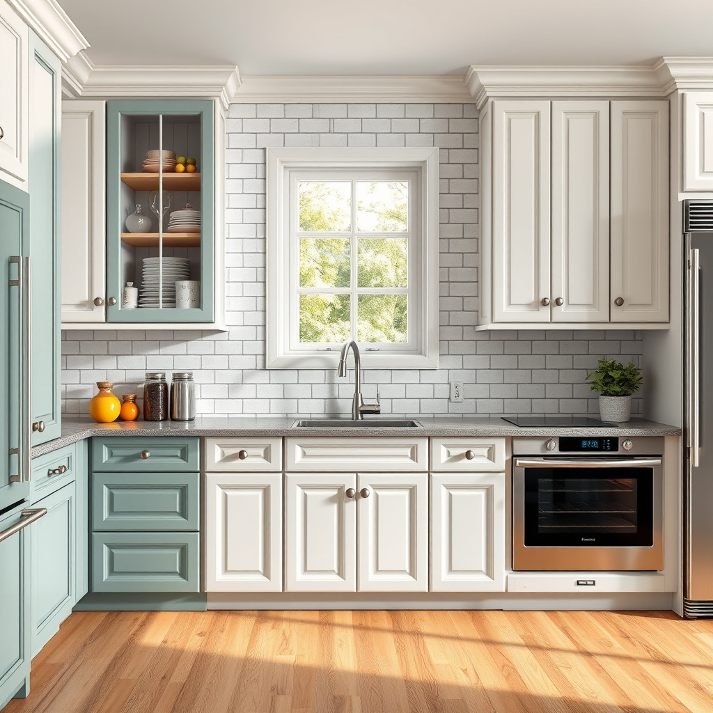 Types of Paint Finishes Used on Kitchen Cabinets