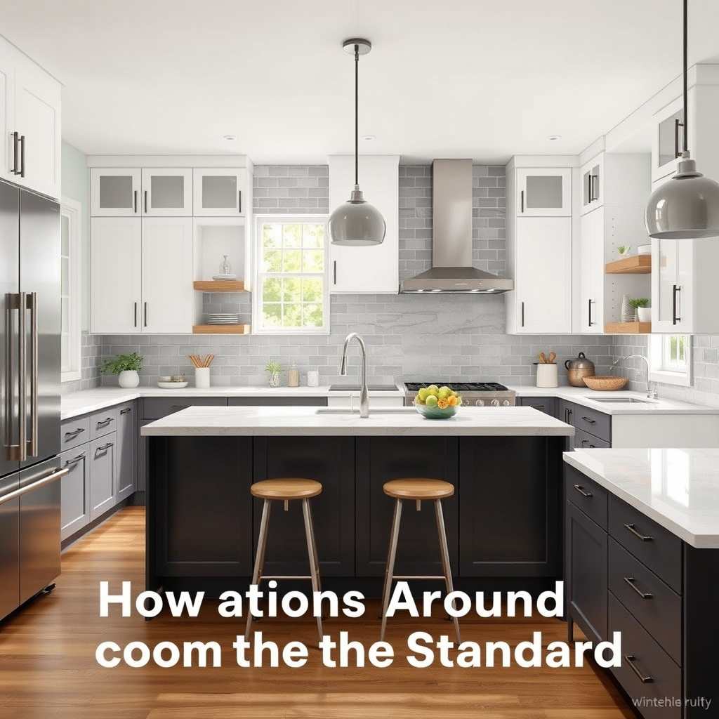 How High Are Kitchen Counters? Standard Heights and Custom Options Explained 4 Variations Around the Standard